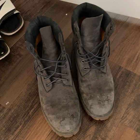 Timberland men’s grey boots - Picture 2 of 2